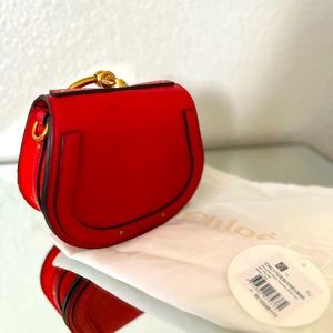 Chloe bracelet bag with strap